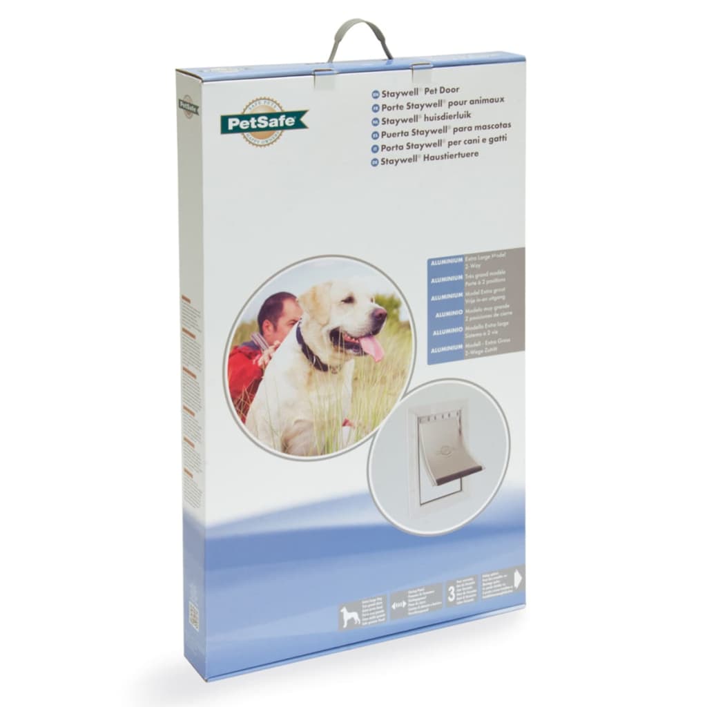 Chatière pour animaux de compagnie 660 Aluminium <100 kg